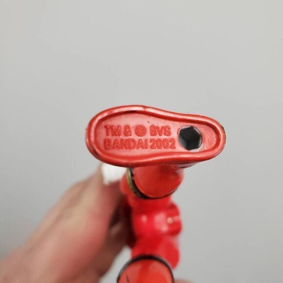 BANDI Red Power Ranger Action Figure, 2002 Toy, 6" - Picture 6 of 6